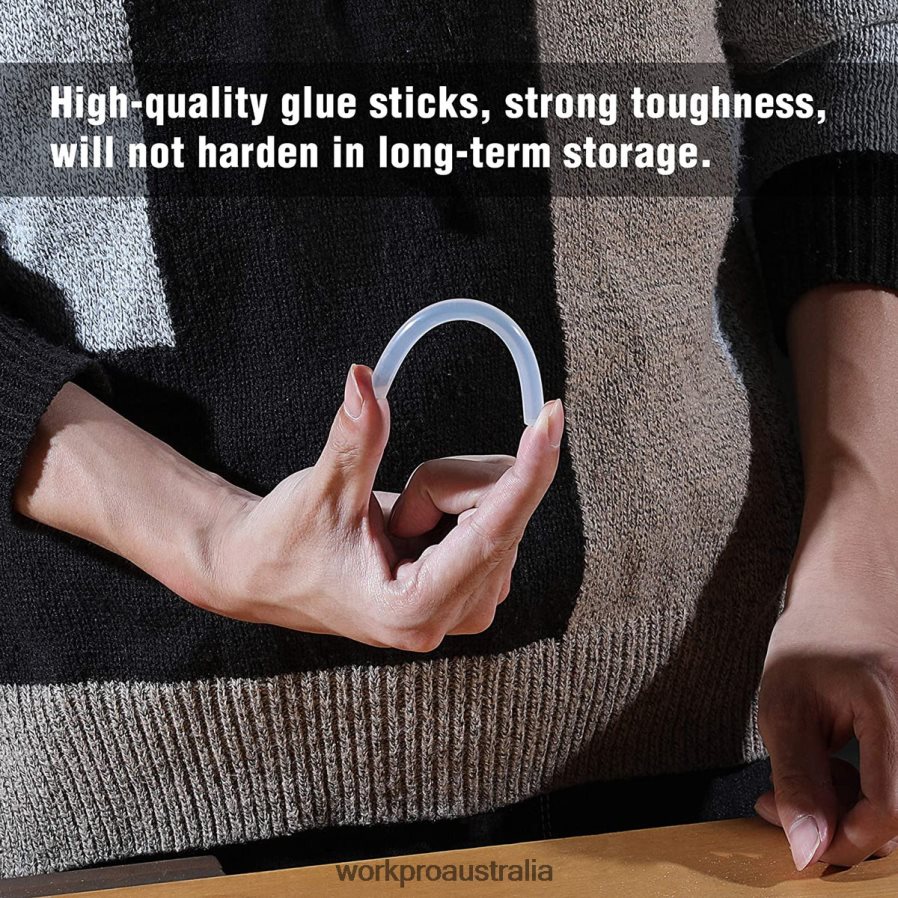 WORKPRO 100-pack Full Size Hot Glue Sticks Compatible with Most Glue Guns D4R0VT196 Tool New