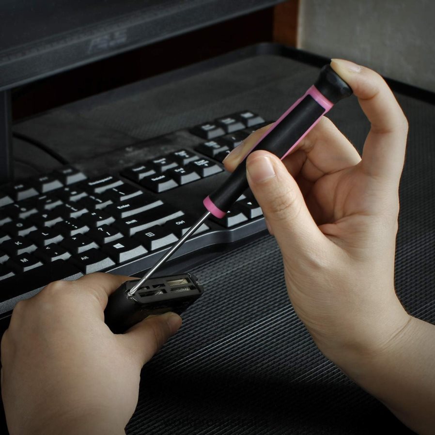 WORKPRO 106 Pcs Lady\s Home Repairing Tool Set with Wide Mouth Open Storage Bag D4R0VT245 Tool Helpful