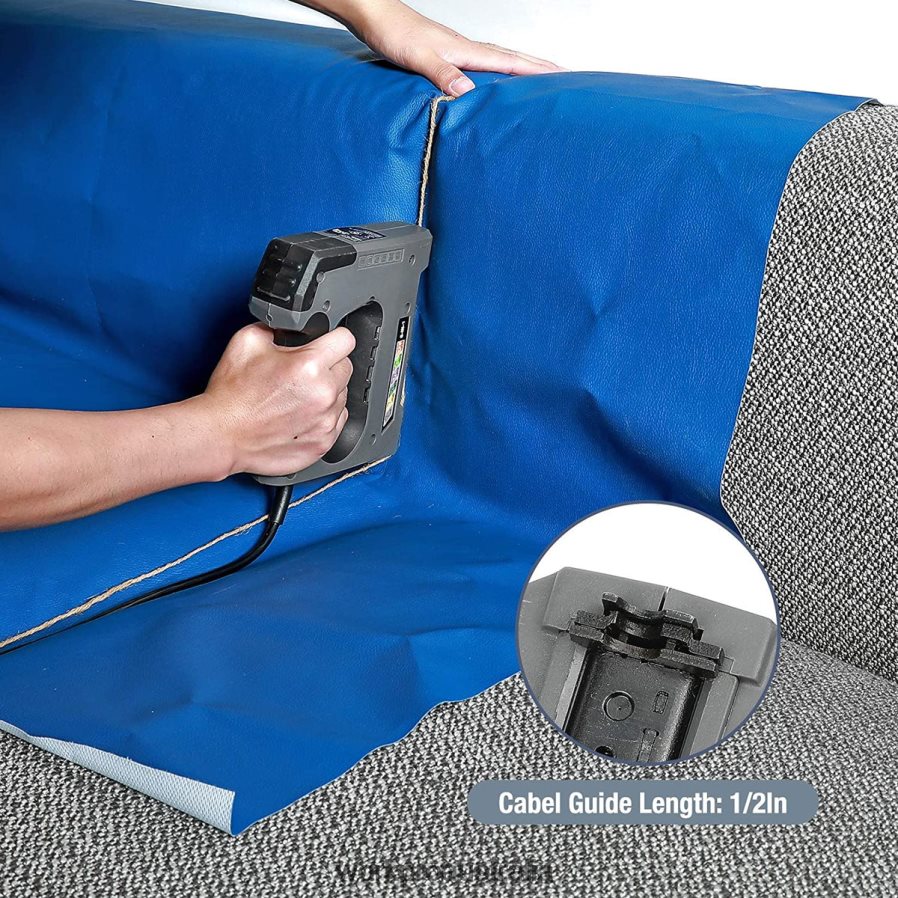 WORKPRO 110V 6 in 1 Electric Stapler Tacker for DIY Project of Woodworking D4R0VT167 Tool Useful