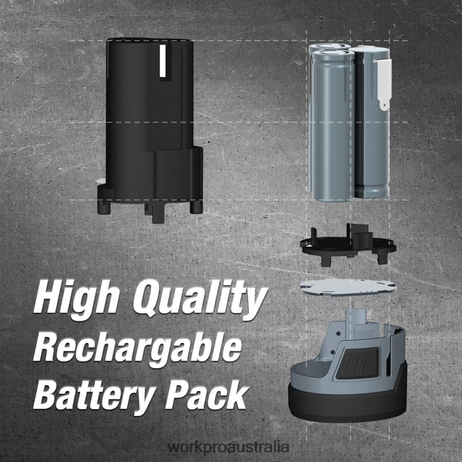 WORKPRO 12V 20Ah Lithium-ion Battery Pack D4R0VT224 Tool Helpful