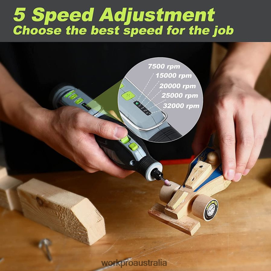 WORKPRO 12V Cordless Rotary Tool Kit for Handmade and DIY D4R0VT226 Tool Morden