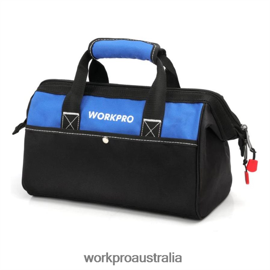 WORKPRO 13-inch Wide Mouth Tool Tote Bag D4R0VT28 Storage Useful