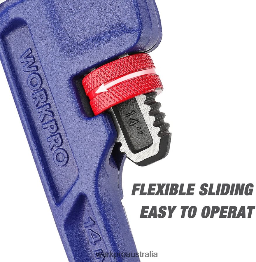 WORKPRO 14-inch Heavy Duty Straight Plumbing Wrench D4R0VT89 Tool Useful
