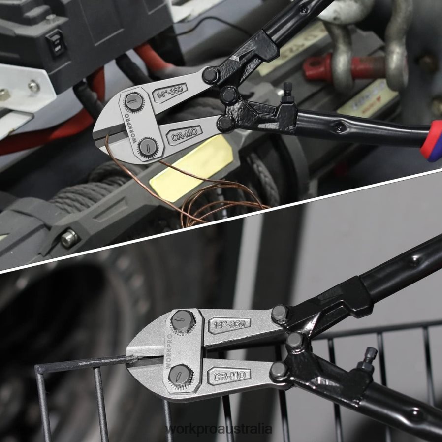 WORKPRO 14/18 Inch Bolt Cutter Tri-Material Handle with Comfort Grip D4R0VT156 Tool New