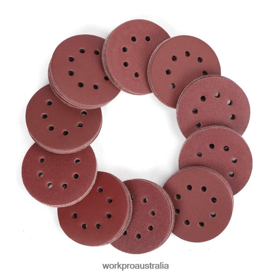 WORKPRO 150 Pcs Sanding Discs Set for Random Orbital Sander D4R0VT197 Tool Helpful