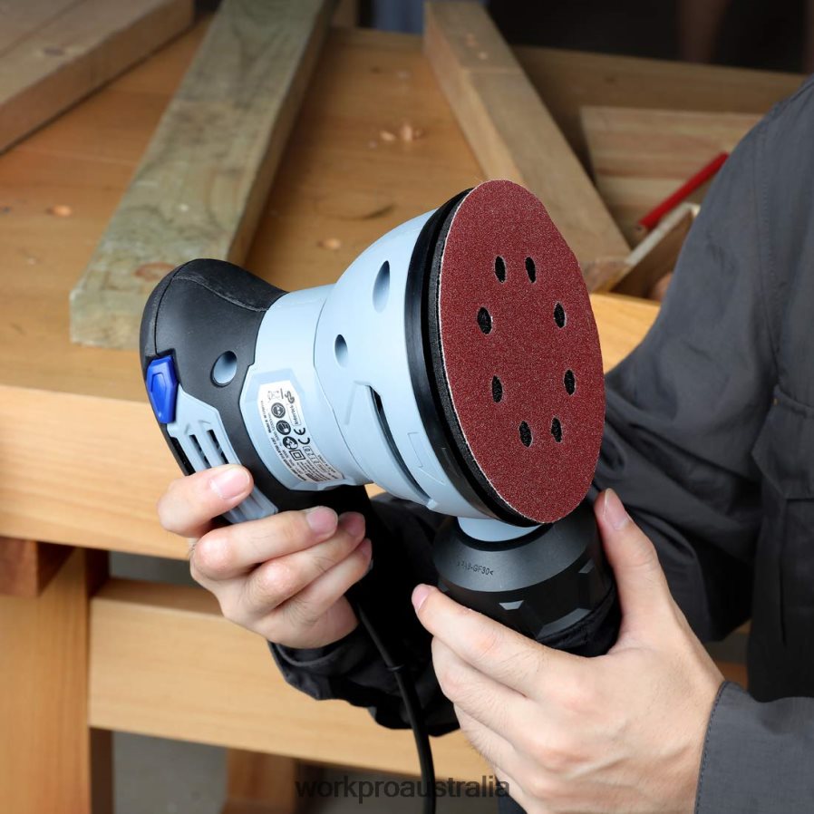 WORKPRO 150 Pcs Sanding Discs Set for Random Orbital Sander D4R0VT197 Tool Helpful