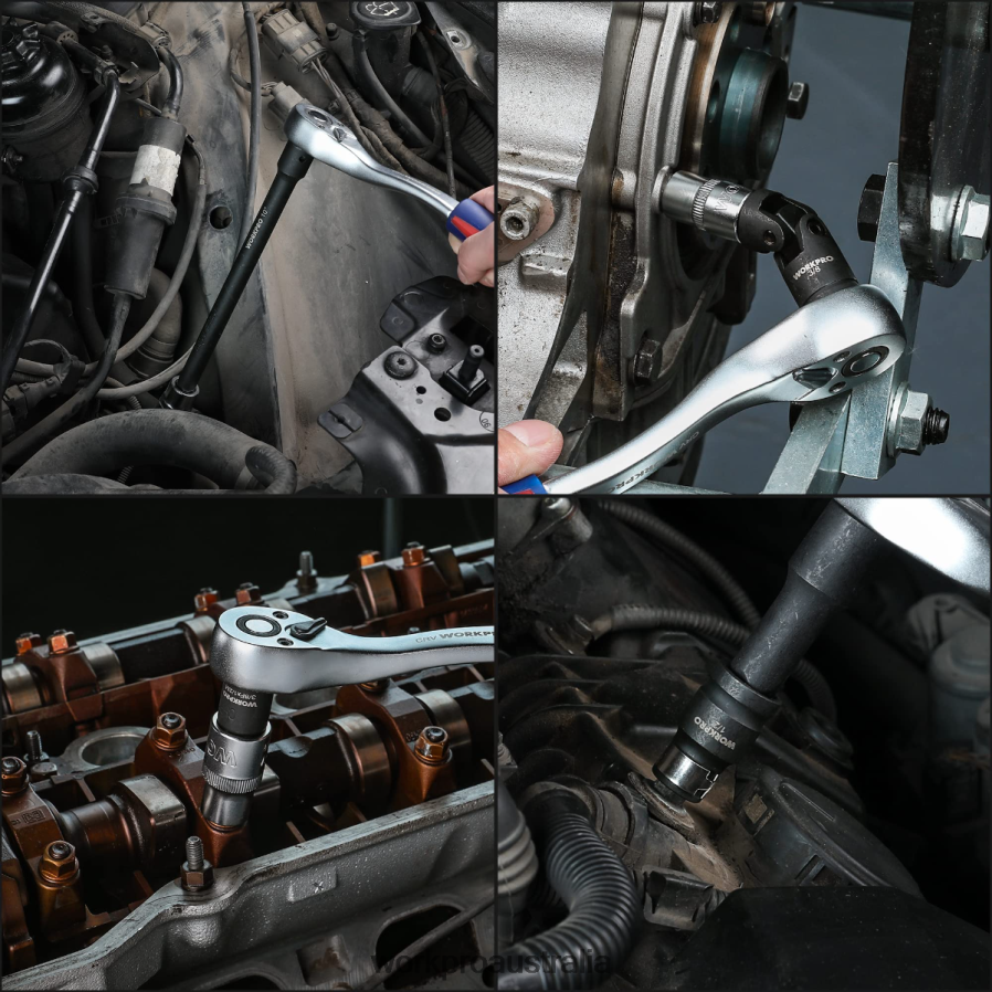 WORKPRO 18 Pcs Drive Tool Accessory Set D4R0VT137 Tool Morden