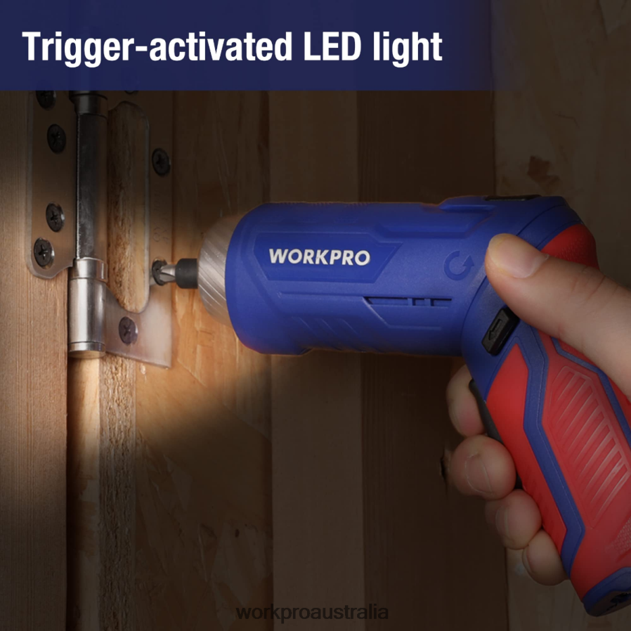 WORKPRO 18 Pcs General Home Tool Kit D4R0VT102 Tool Pink/Blue