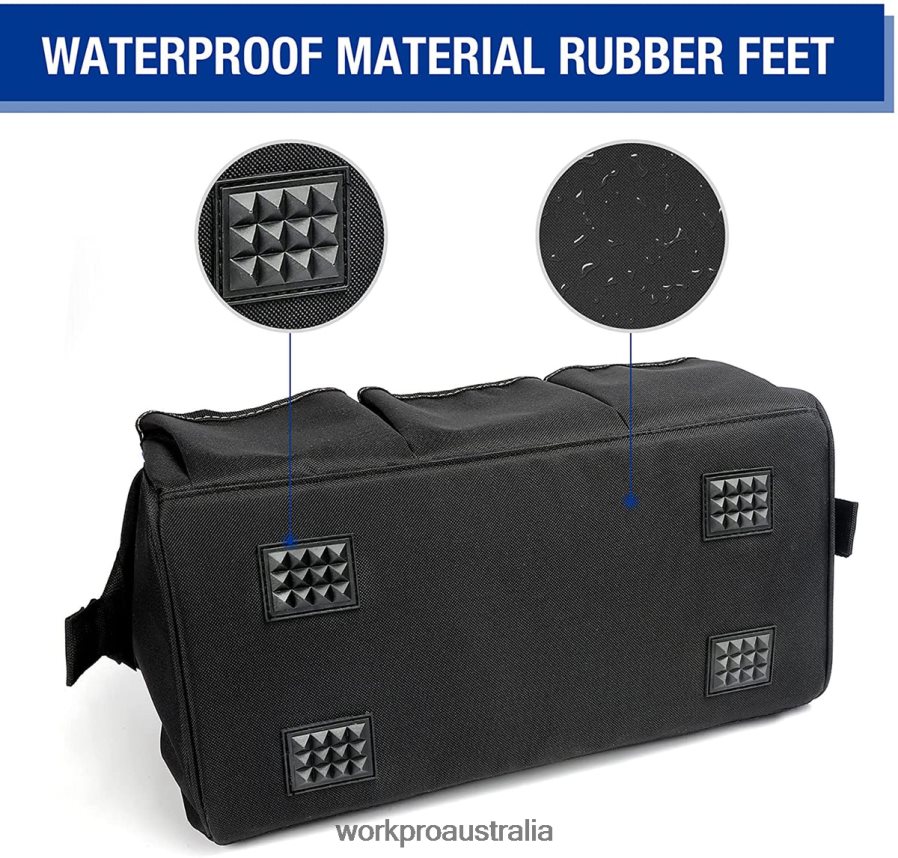 WORKPRO 18-inch Close Top Wide Mouth Storage Tool Bag with Adjustable Shoulder Strap D4R0VT27 Storage Useful