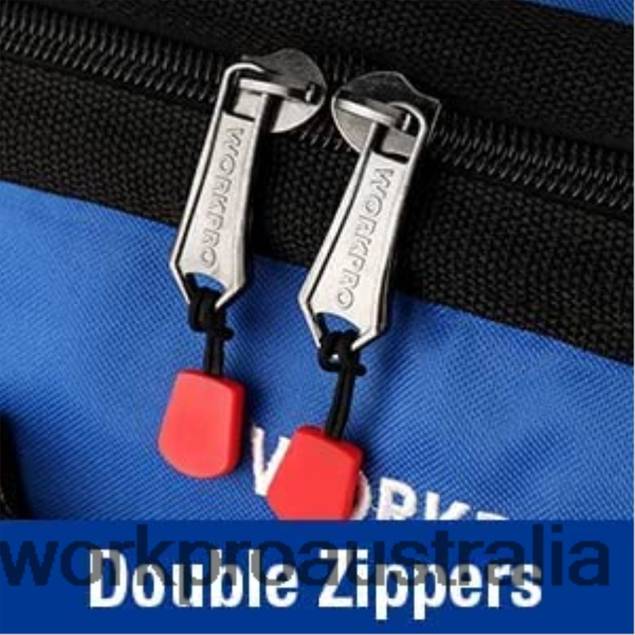 WORKPRO 18-inch Close Top Wide Mouth Storage Tool Bag with Adjustable Shoulder Strap D4R0VT27 Storage Useful