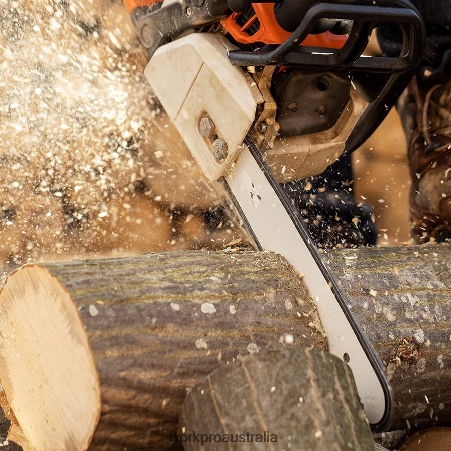 WORKPRO 2-Pack Chainsaw Chain 3/8\Pitch 62 Drive Links Wood Cutting Saw Chain for Chainsaw Parts D4R0VT203 Tool New