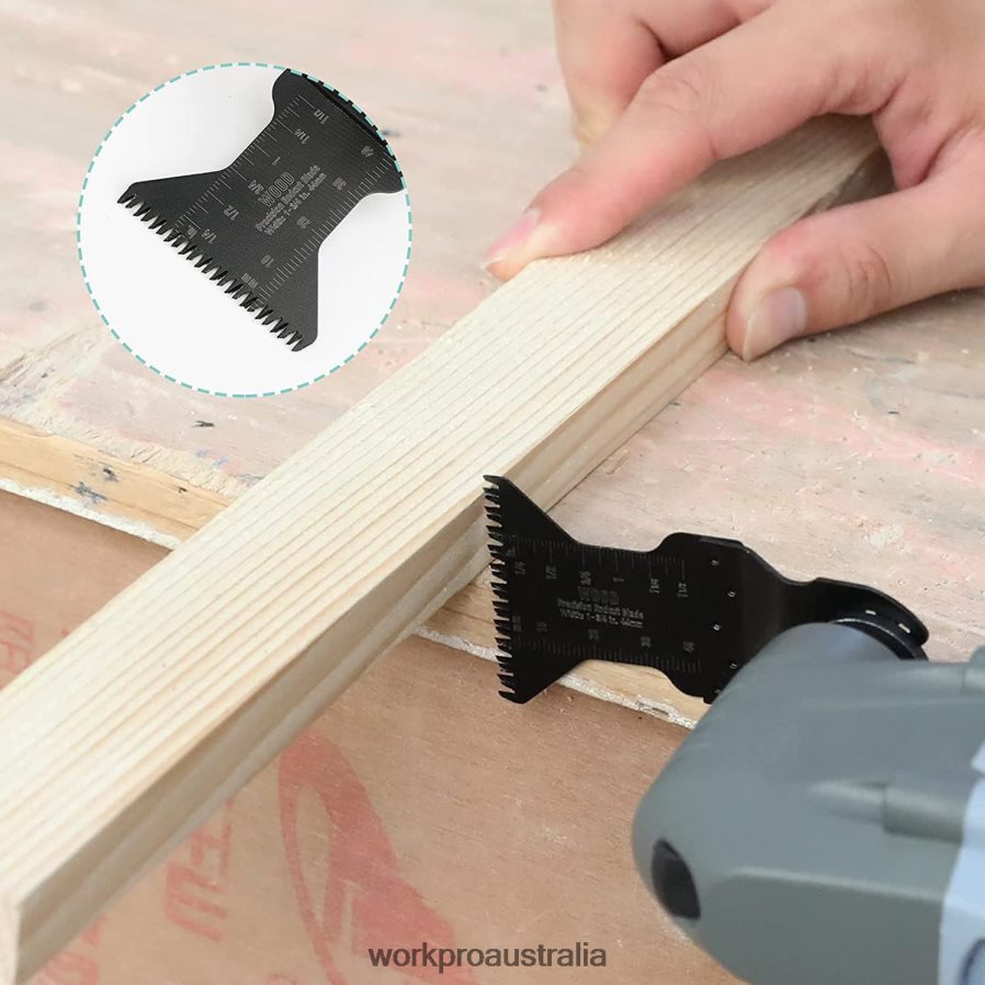 WORKPRO 23 Pcs Metal/Wood Oscillating Saw Blades Set D4R0VT194 Tool Helpful