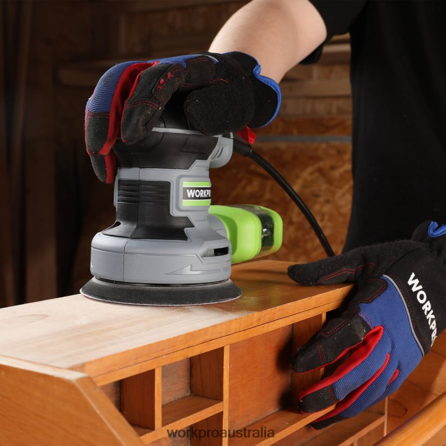 WORKPRO 25 Amp Electric 5-Inch Random Orbit Sander 6 Variable Speeds 7000 to 14000 RPM D4R0VT233 Tool Useful