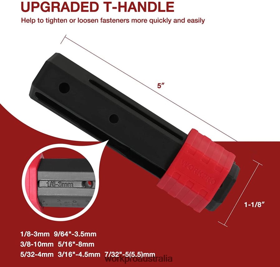 WORKPRO 27 Pcs Long Arm Ball End Allen Wrench Set for Excellent Grip and Torque Transfer D4R0VT62 Tool Useful