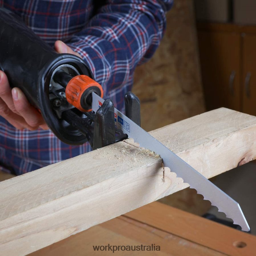 WORKPRO 32 Pcs Reciprocating Saw Blade Set with Organizer Pouch D4R0VT138 Tool Useful