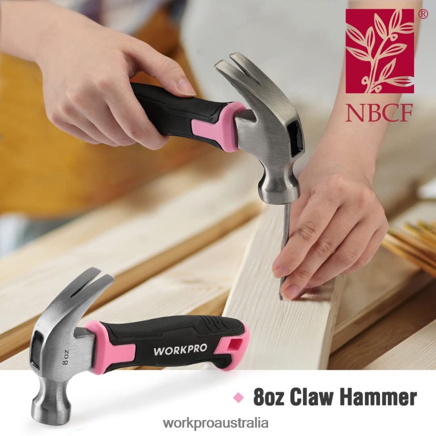 WORKPRO 35 Pcs Household Tools Set with Storage Toolbox D4R0VT246 Tool Pink/Blue