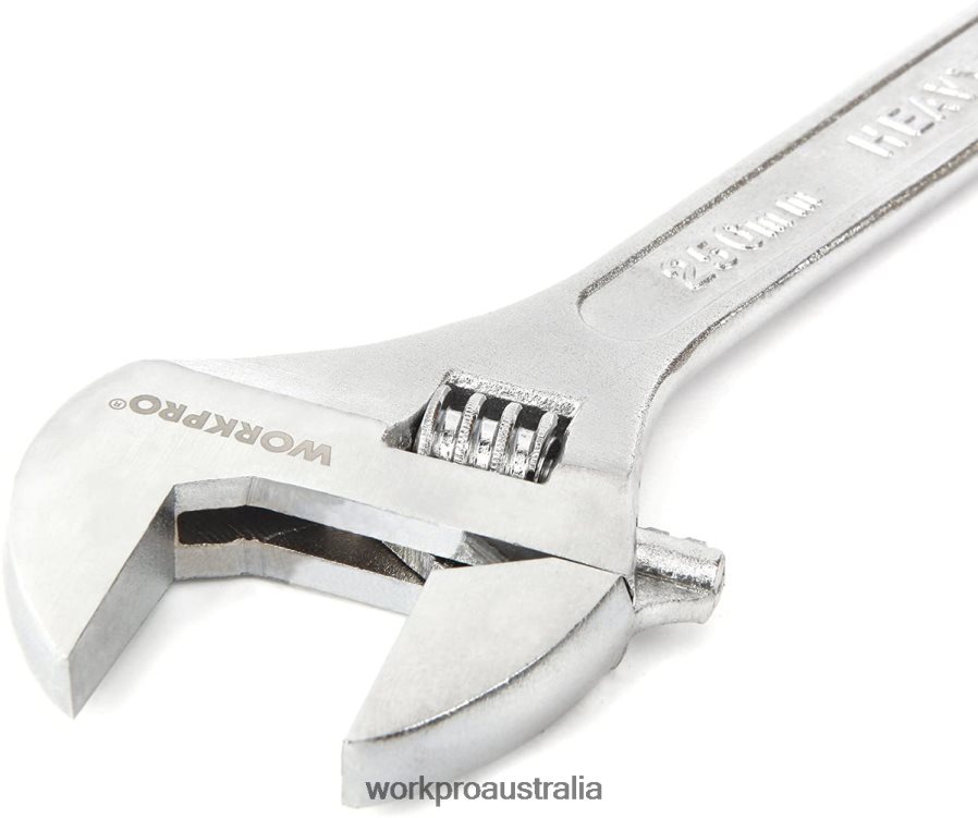 WORKPRO 4 Pcs Adjustable Wrench Forged Heat Treated Chrome-plated Set D4R0VT84 Tool Useful