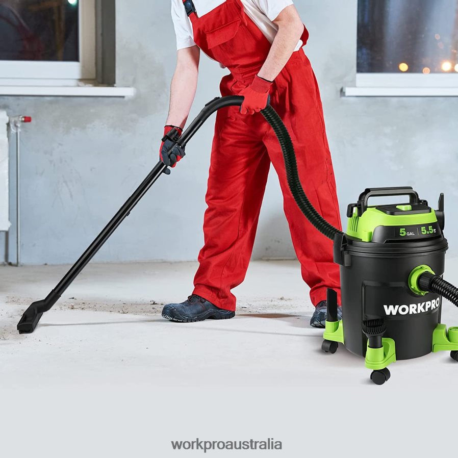 WORKPRO 5 Gallon Shop Vacuum 55 Peak Horsepower Shop-Vac Cleaner with HEPA Filter Hose and Accessories D4R0VT214 Tool Morden