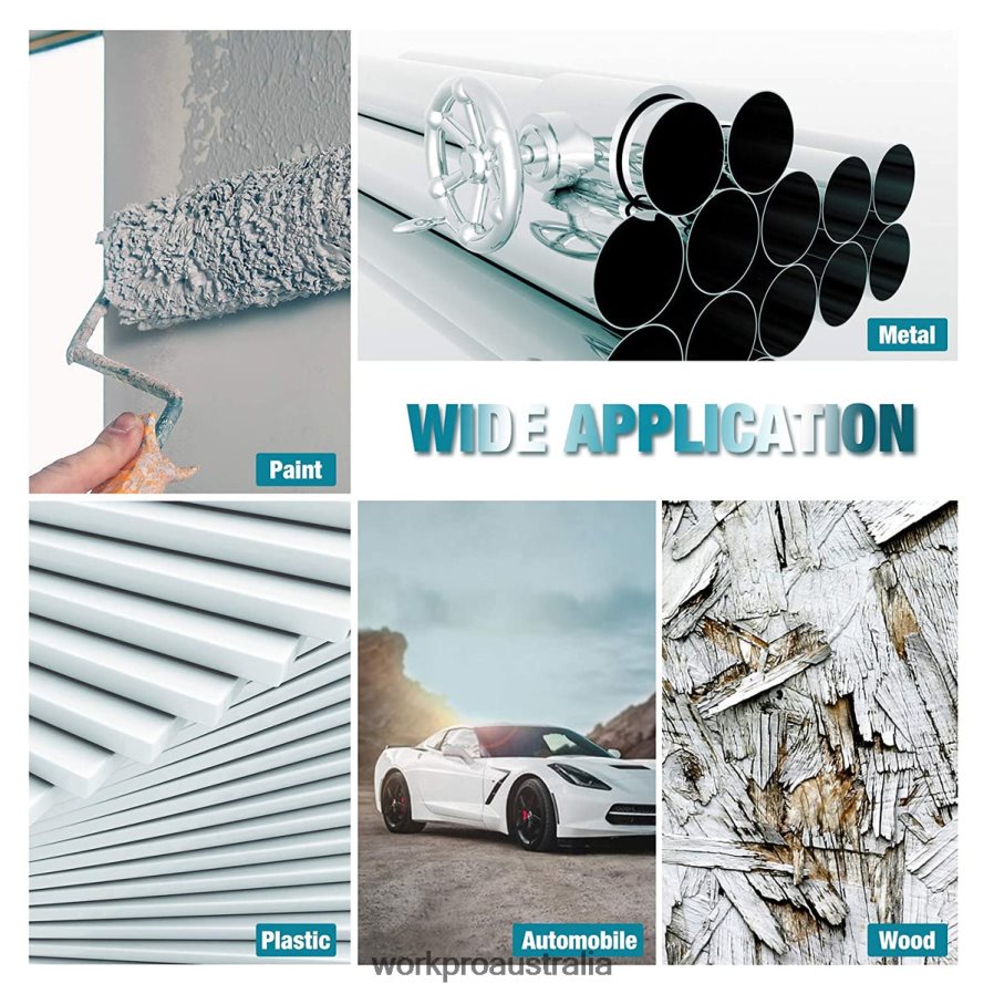 WORKPRO 5 Pack Zirconia Flap Disc Angle Grinder Sanding Disc 4-1/2 inch Grinding Wheels D4R0VT206 Tool Useful