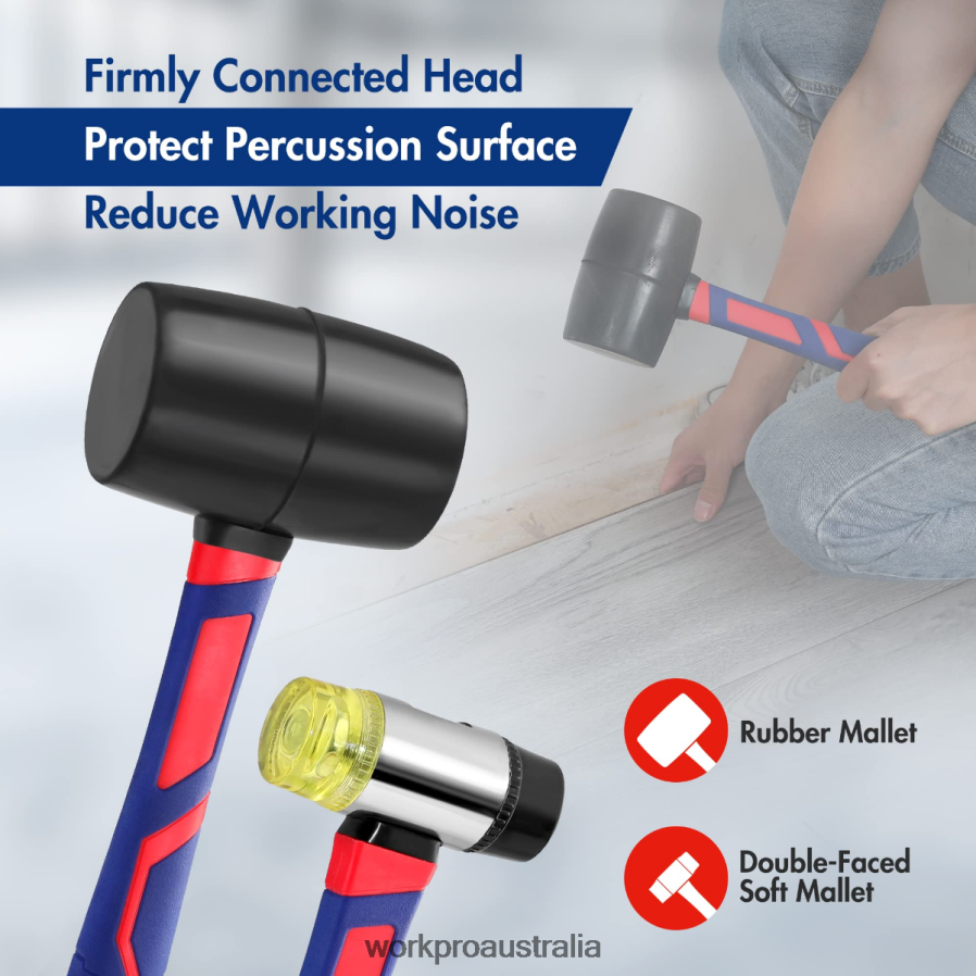 WORKPRO 5 Pcs Hammer Set D4R0VT136 Tool Morden