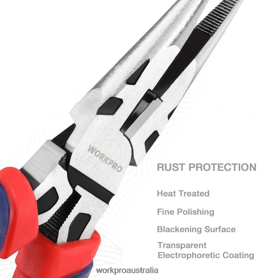 WORKPRO 5 Pcs Premium Cr-V Construction Pliers Set with Storage Pouch D4R0VT66 Tool Useful