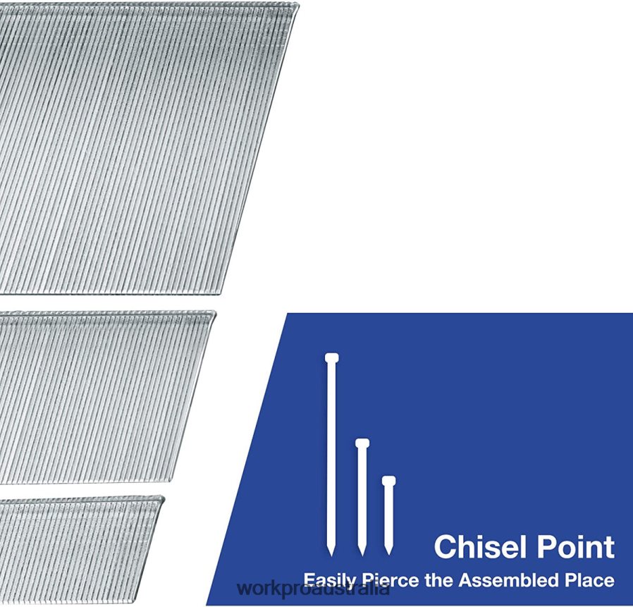 WORKPRO 6000 Count Universal 18 Gauge Brad Nails for Pneumatic Electric Brad Nailer D4R0VT207 Tool Helpful