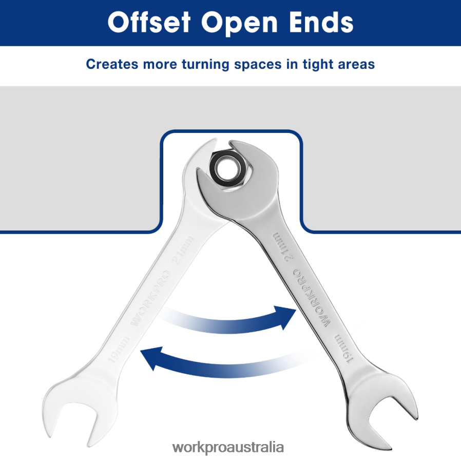 WORKPRO 7 Pcs Metric Super-Thin Wrench Set with Roll-up Organizer Pouch D4R0VT96 Tool Helpful