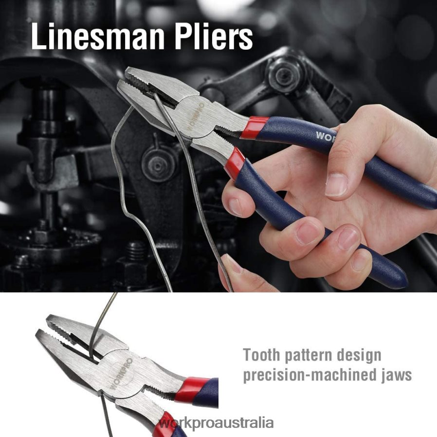 WORKPRO 7 Pcs Multifunction Pliers Set for DIY  Home Use D4R0VT63 Tool New