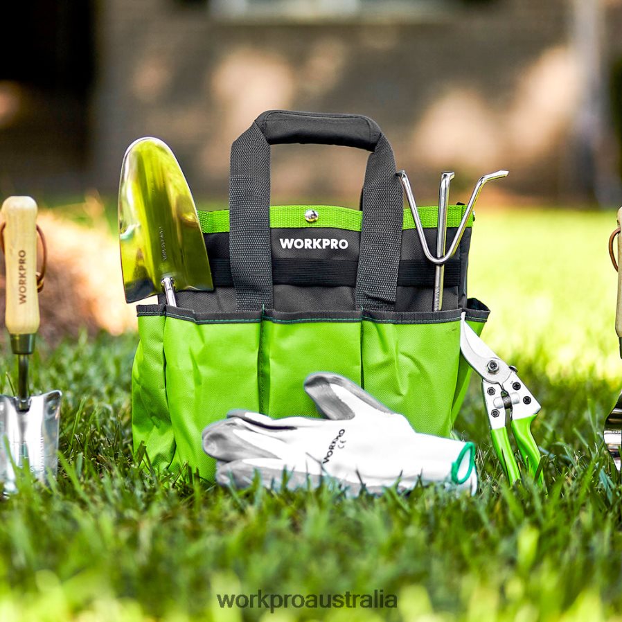 WORKPRO 7 Pcs Stainless Steel Heavy Duty Garden Tools Set D4R0VT274 Tool Morden