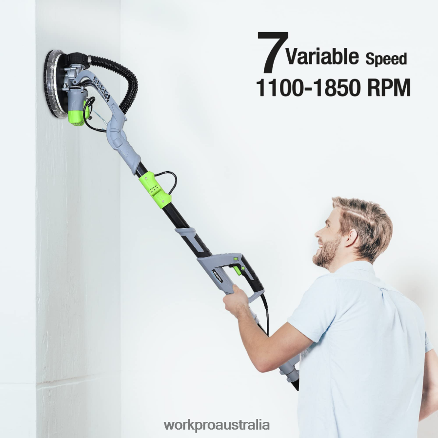 WORKPRO 720W Electric Drywall Sander with Vacuum D4R0VT228 Tool Morden