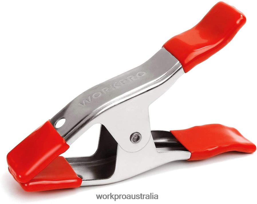 WORKPRO 8 Pcs Metal Spring Clamps Nickel-plated Steel Heavy Duty Clamp Set 6-5/16 Inch for Woodworking Gripping Camping Photo Studios D4R0VT122 Tool New