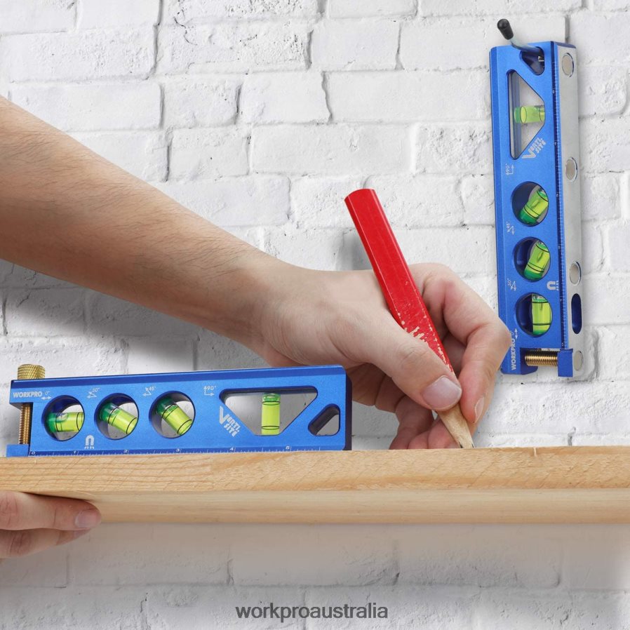 WORKPRO Aluminum Alloy Construction Torpedo Level 6-1/2 inch D4R0VT110 Tool Useful