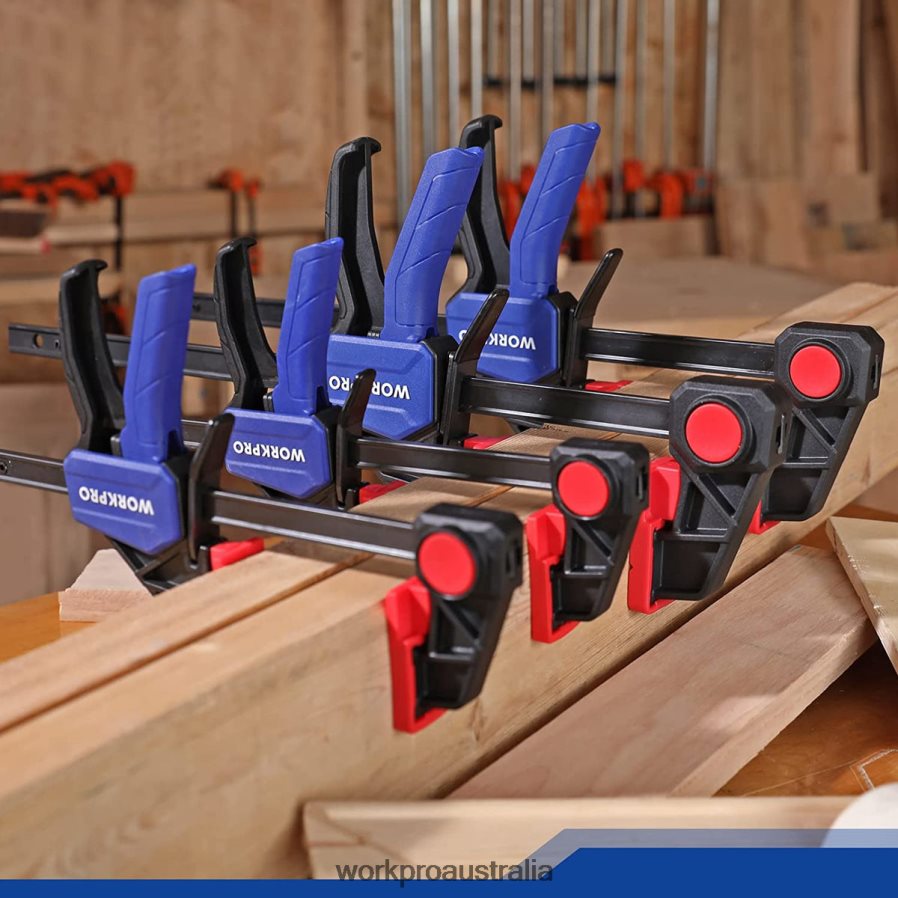 WORKPRO Bar Clamps for Woodworking 150/300lbs CAP D4R0VT121 Tool New