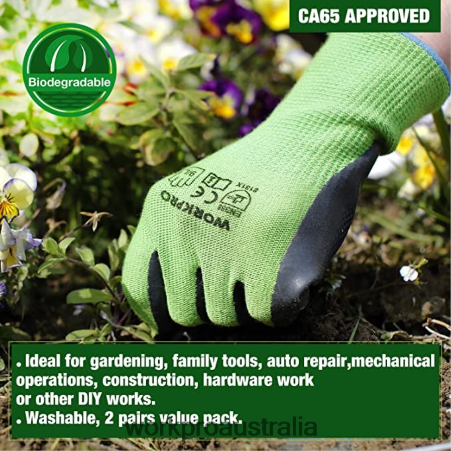 WORKPRO Cordless Chain Saw  7 Piece Garden Tools Set  2 Pairs Garden Gloves  Garden Knee Pads D4R0VT314 Tool Useful