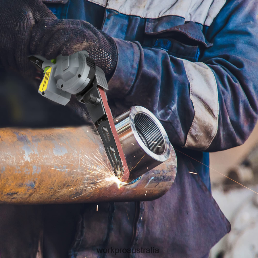 WORKPRO Cordless Detail Belt Sander Mini Chain Saw Electric Blower 3-in-1 Power Tool Combo Kit D4R0VT296 Tool Morden