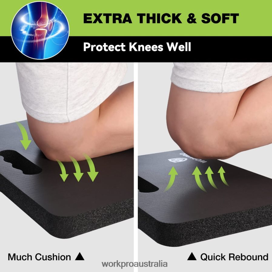 WORKPRO Extra Thick Foam Kneeling Pad 175 x 11 x 15 D4R0VT277 Tool Black