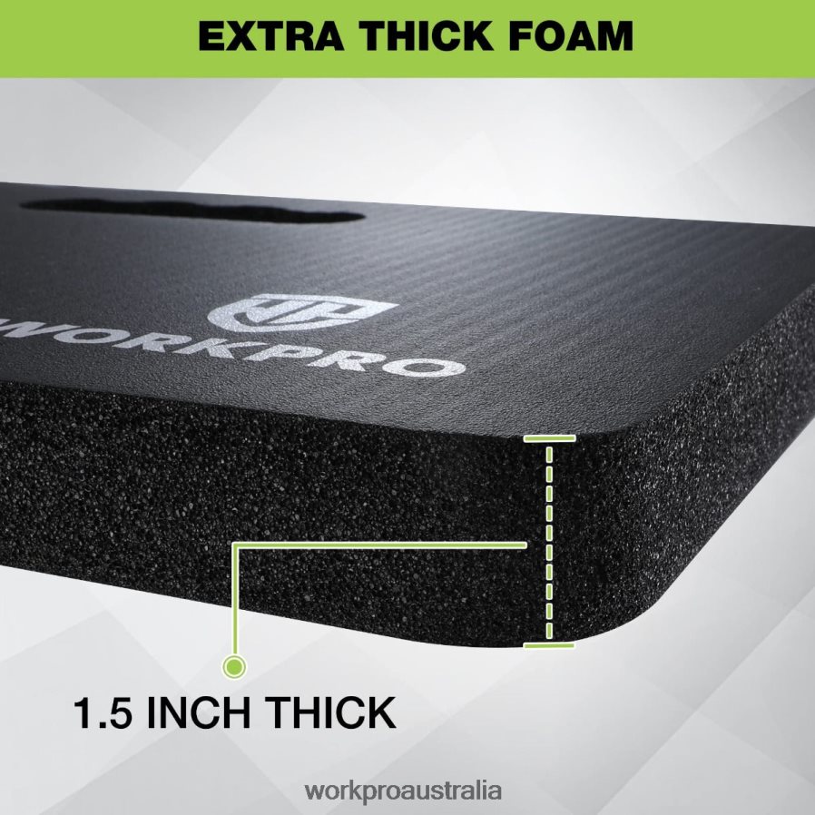 WORKPRO Extra Thick Foam Kneeling Pad 175 x 11 x 15 D4R0VT277 Tool Black
