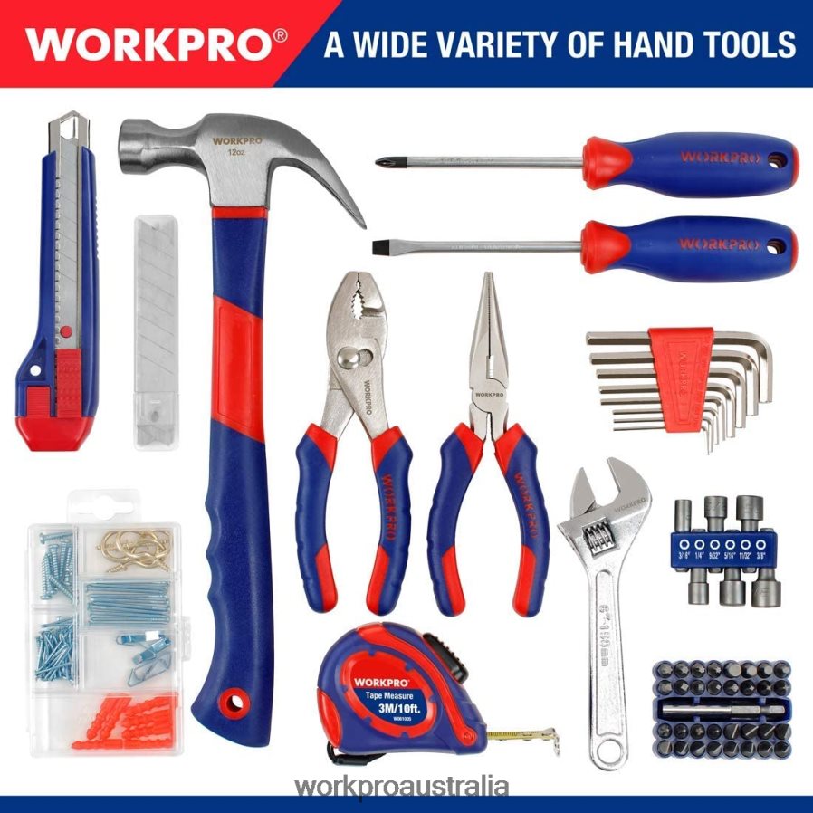 WORKPRO Face Clamp  12V Cordless Drill and Home Tool Kit  10 Pcs Pro Spade Drill Bit Set  4-in-1 Staple Gun Heavy-Duty D4R0VT318 Tool Useful