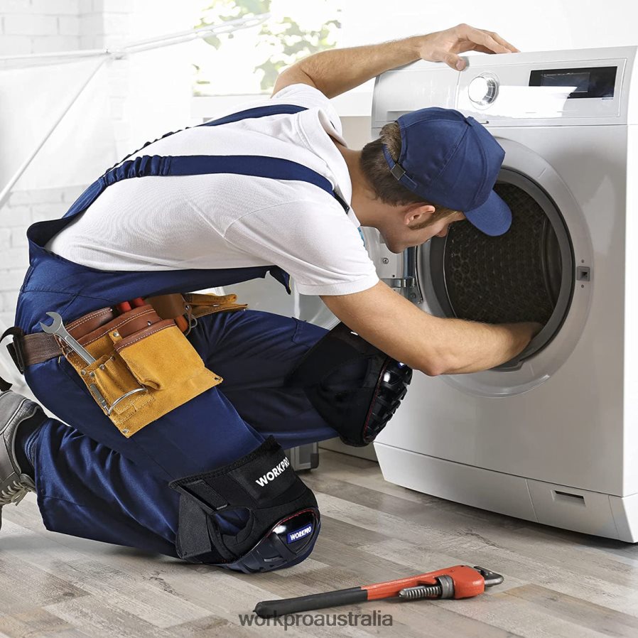 WORKPRO Gel Knee Pads with Anti-Slip Straps Professional Kneepads for Work D4R0VT129 Tool Morden