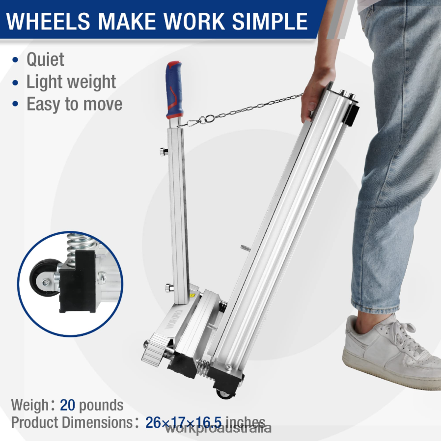 WORKPRO Laminate Vinyl Floor Cutter D4R0VT159 Tool Useful