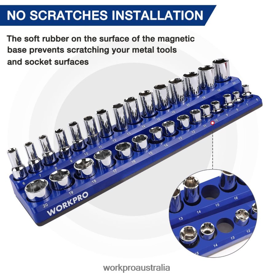 WORKPRO Magnetic Receptacle Organizer Set of 4 D4R0VT134 Tool Morden