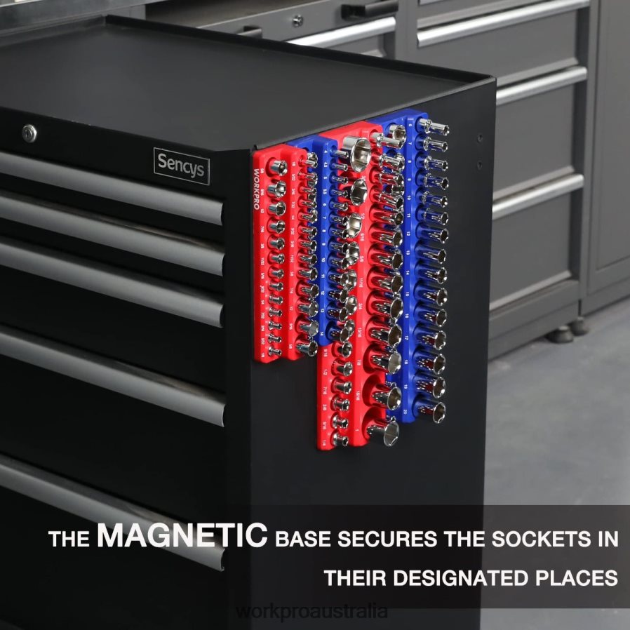 WORKPRO Magnetic Receptacle Organizer Set of 4 D4R0VT134 Tool Morden