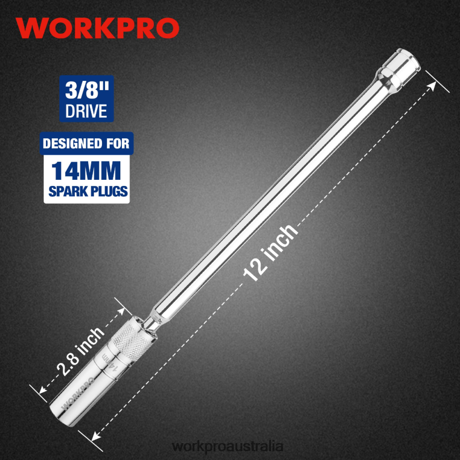 WORKPRO Magnetic Swivel Spark Plug With Thin Wall Socket D4R0VT144 Tool Morden