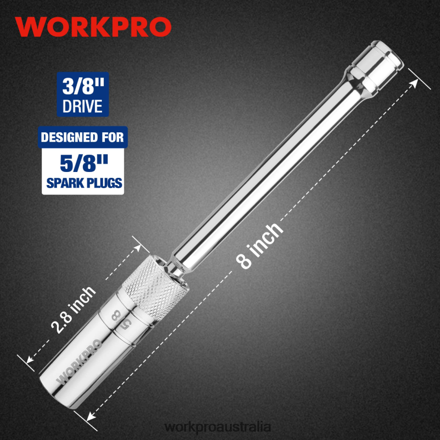 WORKPRO Magnetic Swivel Spark Plug With Thin Wall Socket D4R0VT146 Tool Morden