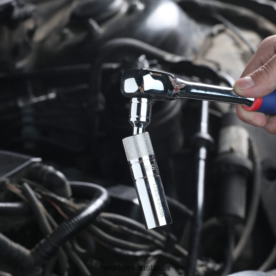 WORKPRO Magnetic Swivel Spark Plug With Thin Wall Socket D4R0VT147 Tool Helpful