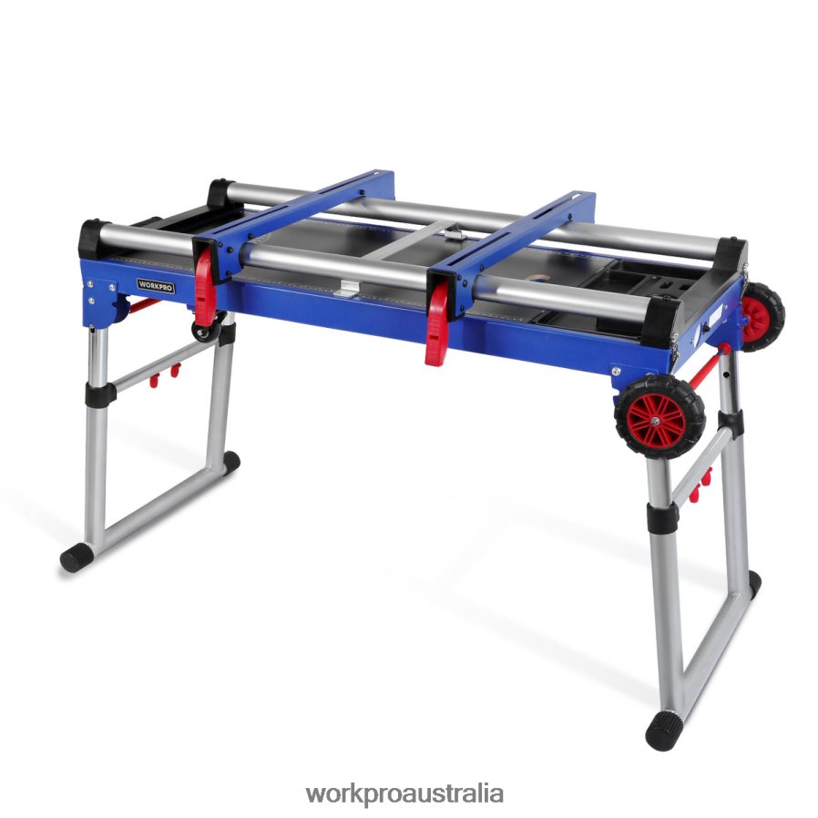 WORKPRO Miter Saw Stand 5-in-1 Portable Workbench with Detachable Miter Saw Stand  Height Adjustable Legs D4R0VT2 Storage Useful