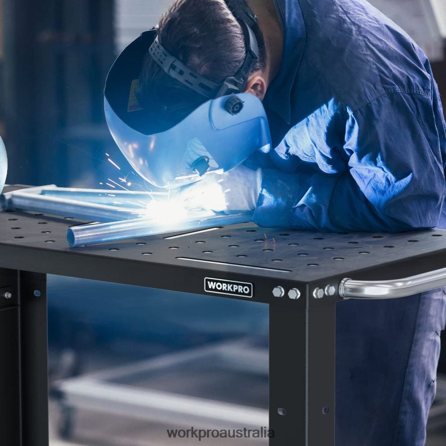 WORKPRO Portable Welding Table 1200 lbs Load Capacity Nitriding Tabletop D4R0VT13 Storage New