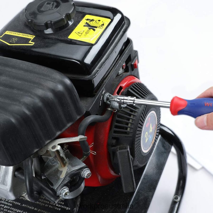 WORKPRO Socket Set 70 Pcs Drive Socket Set with Quick-Release Ratchet Metric and SAE D4R0VT308 Tool Morden