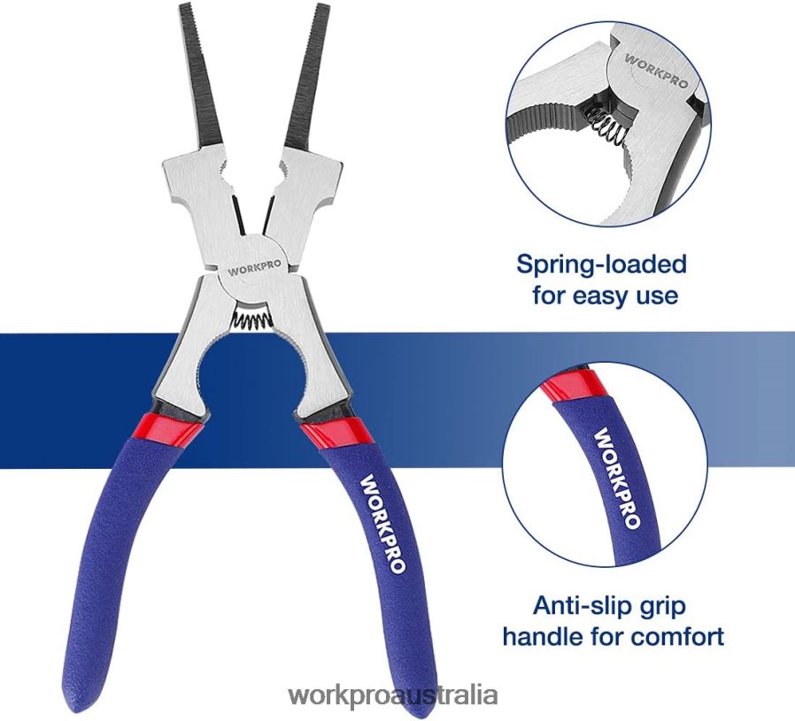 WORKPRO Welding Pliers Multi-Functional CR-V Steel Welding Pliers D4R0VT74 Tool New