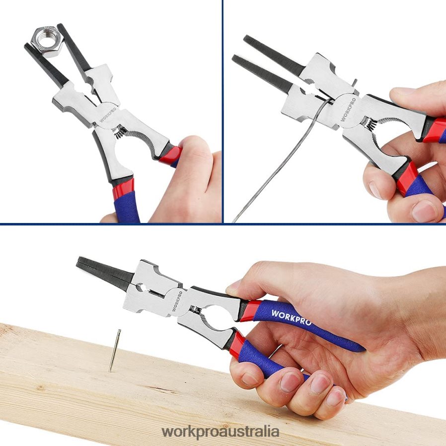 WORKPRO Welding Pliers Multi-Functional CR-V Steel Welding Pliers D4R0VT74 Tool New